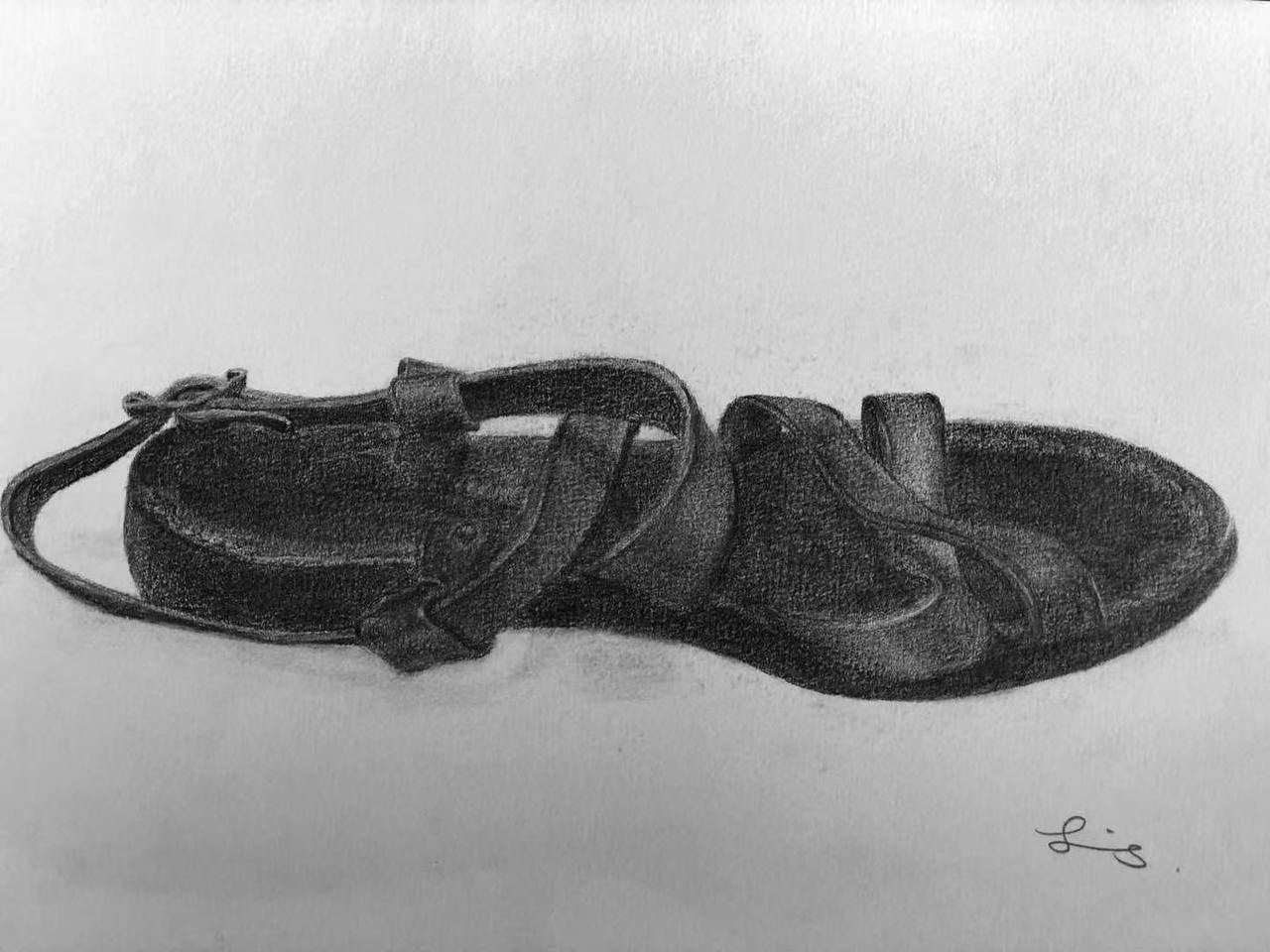 Lunar Drift - Ink & Graphite